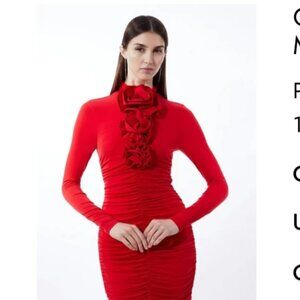 BRAND NEW WITH TAGS KAREN MILLEN RED DRESS
